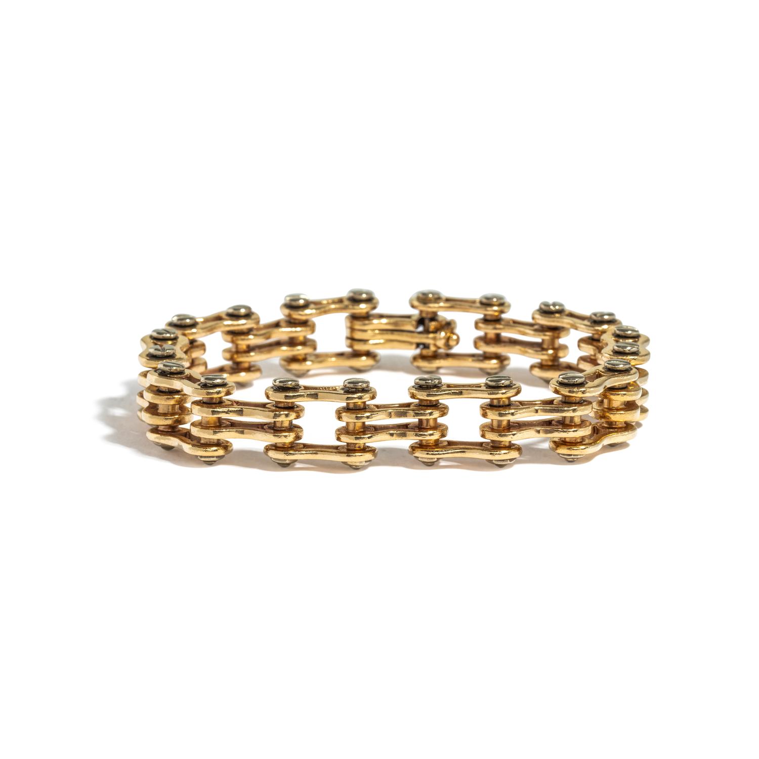 BICOLOR GOLD BRACELET