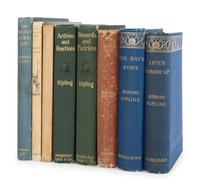 KIPLING, Rudyard (1865-1936). A group of 11 works, including: