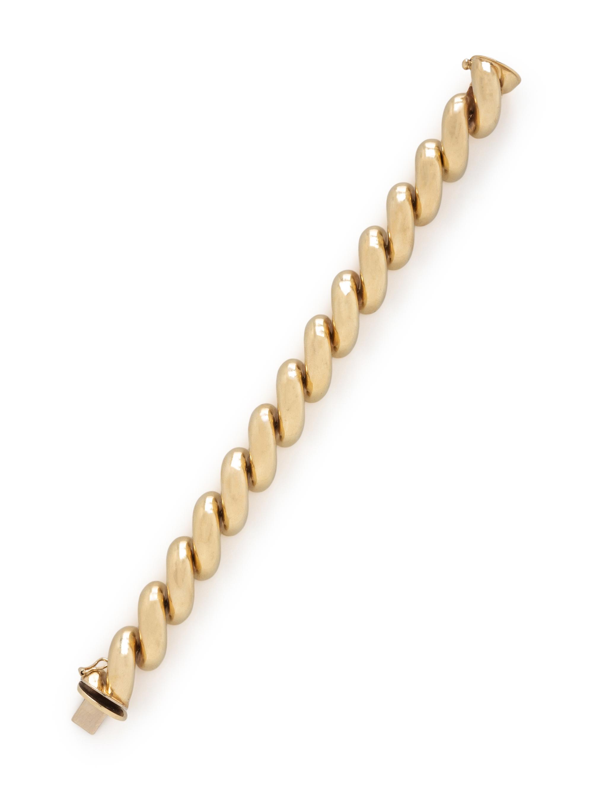 YELLOW GOLD BRACELET
