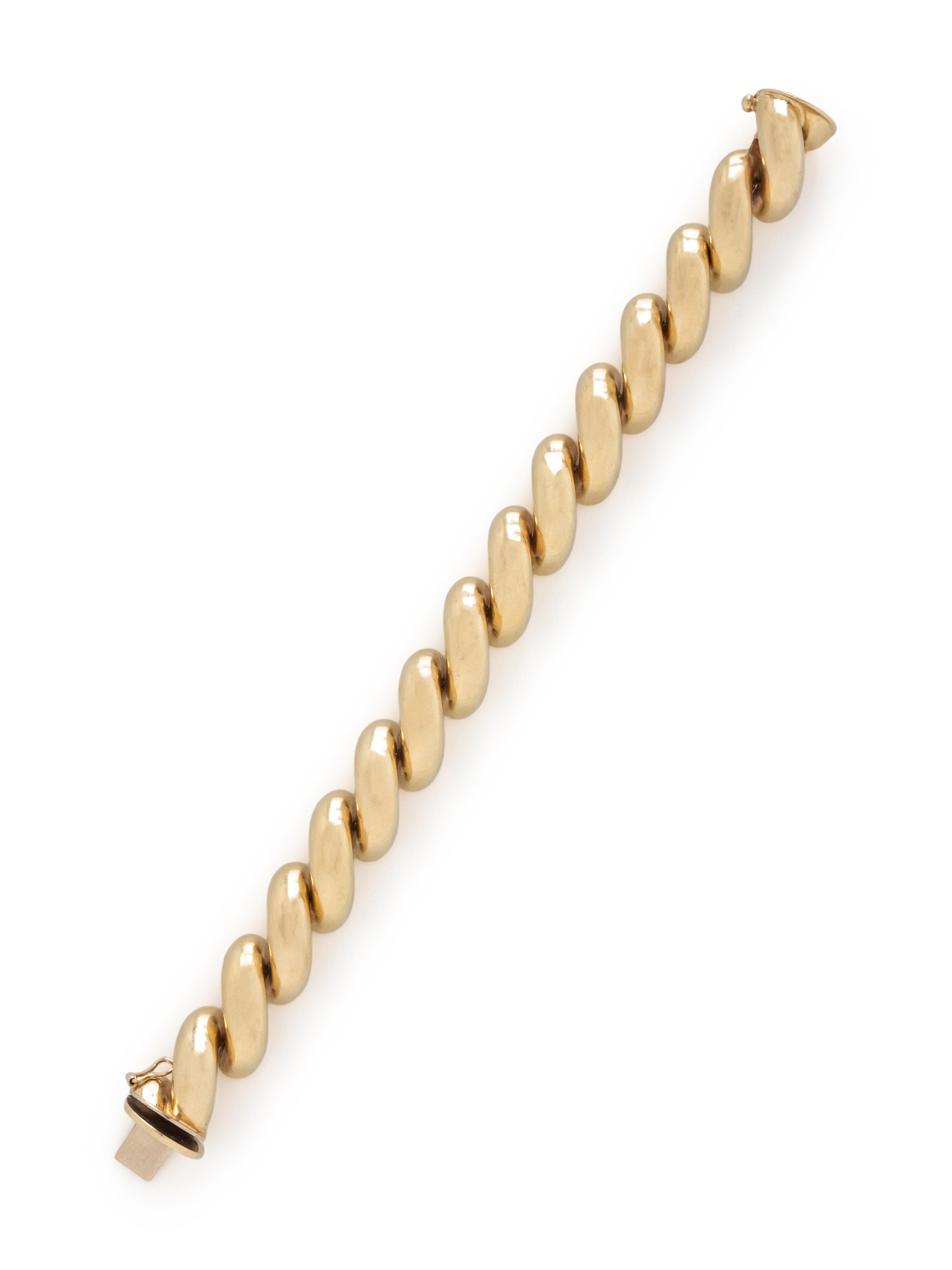 YELLOW GOLD BRACELET
