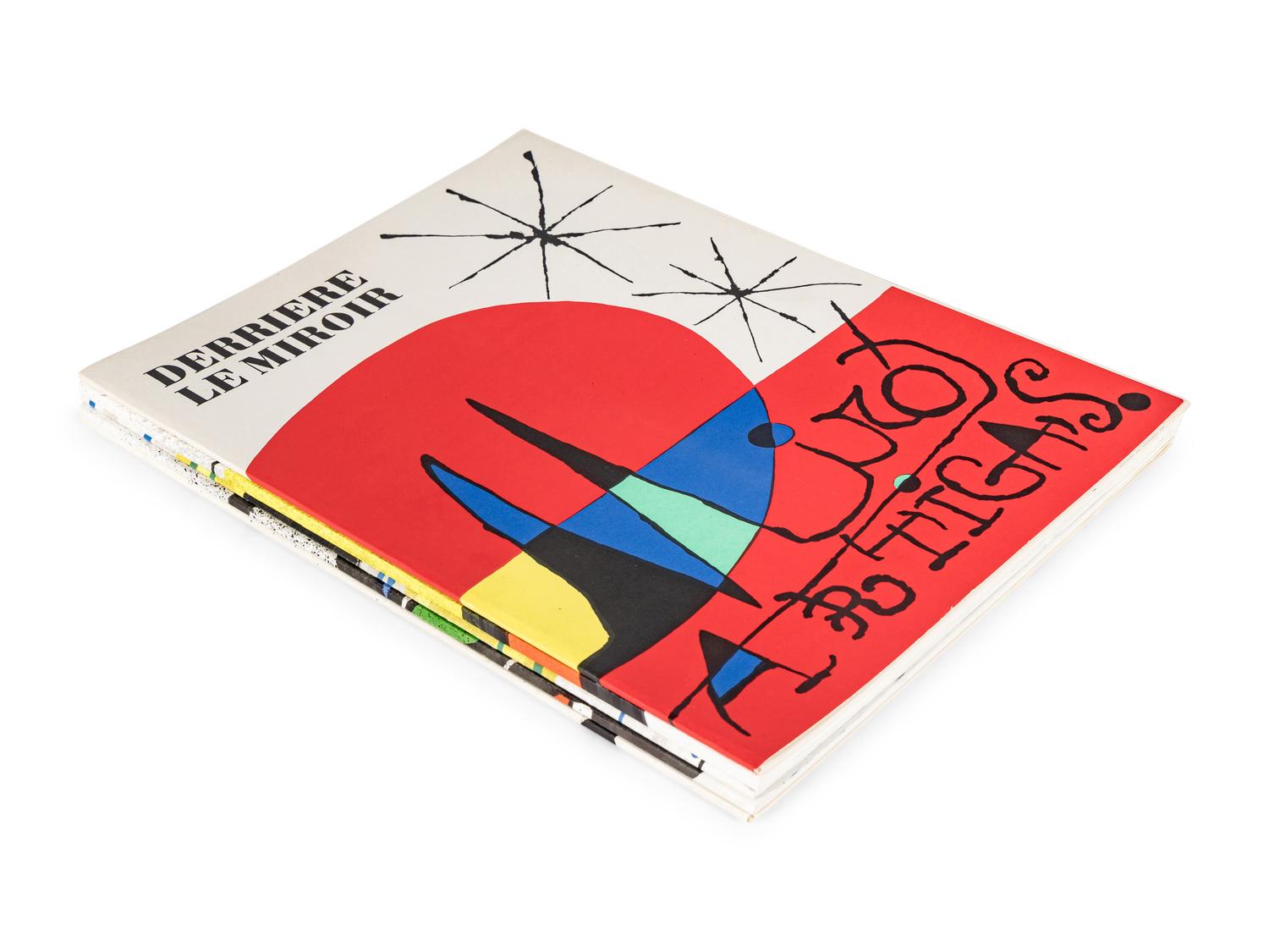 [ARTISTS BOOKS]. -- [DERRIÈRE LE MIROIR - MIRÓ]. A group of 5 Joan Miró (1893-1983) issues., comprising: