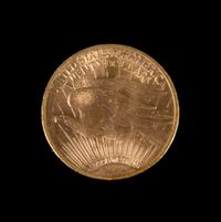 A United States 1923 Saint Gaudens $20 Gold Coin