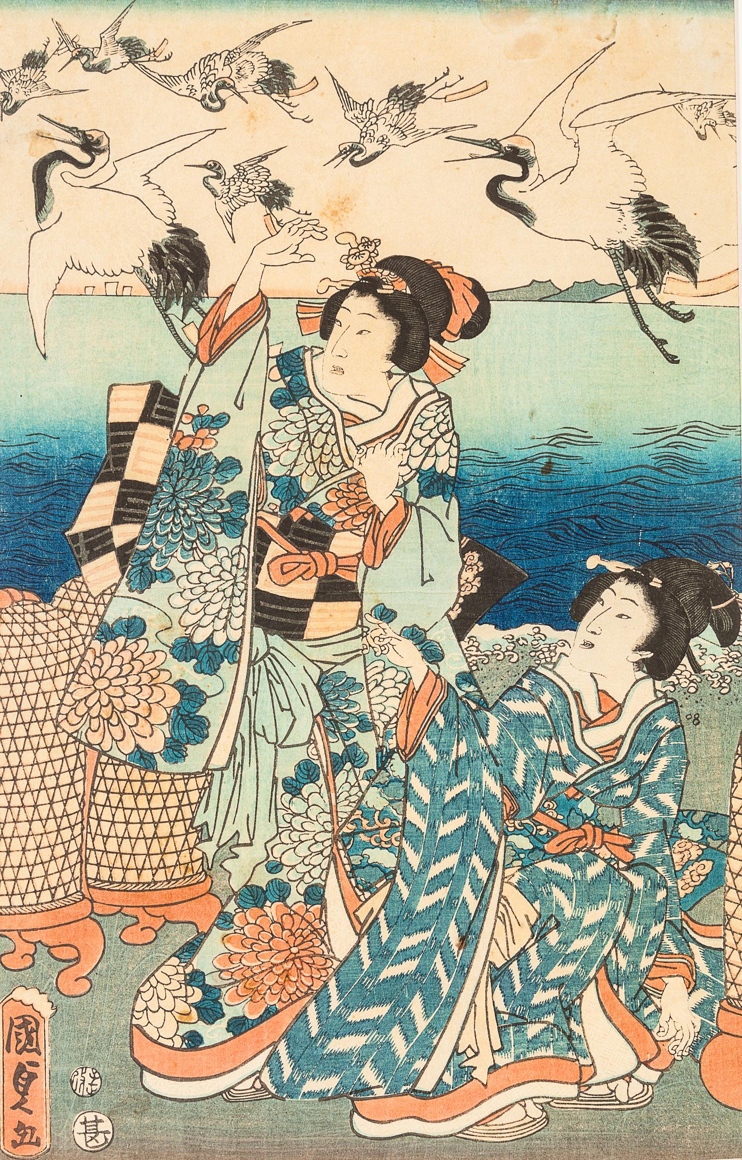 27 Japanese Woodblock Prints