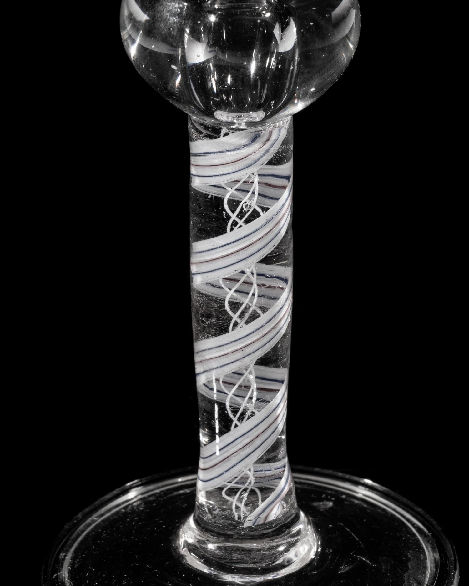 A Color Twist Wine Glass