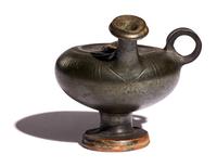 A Campanian Black-Glazed Guttus