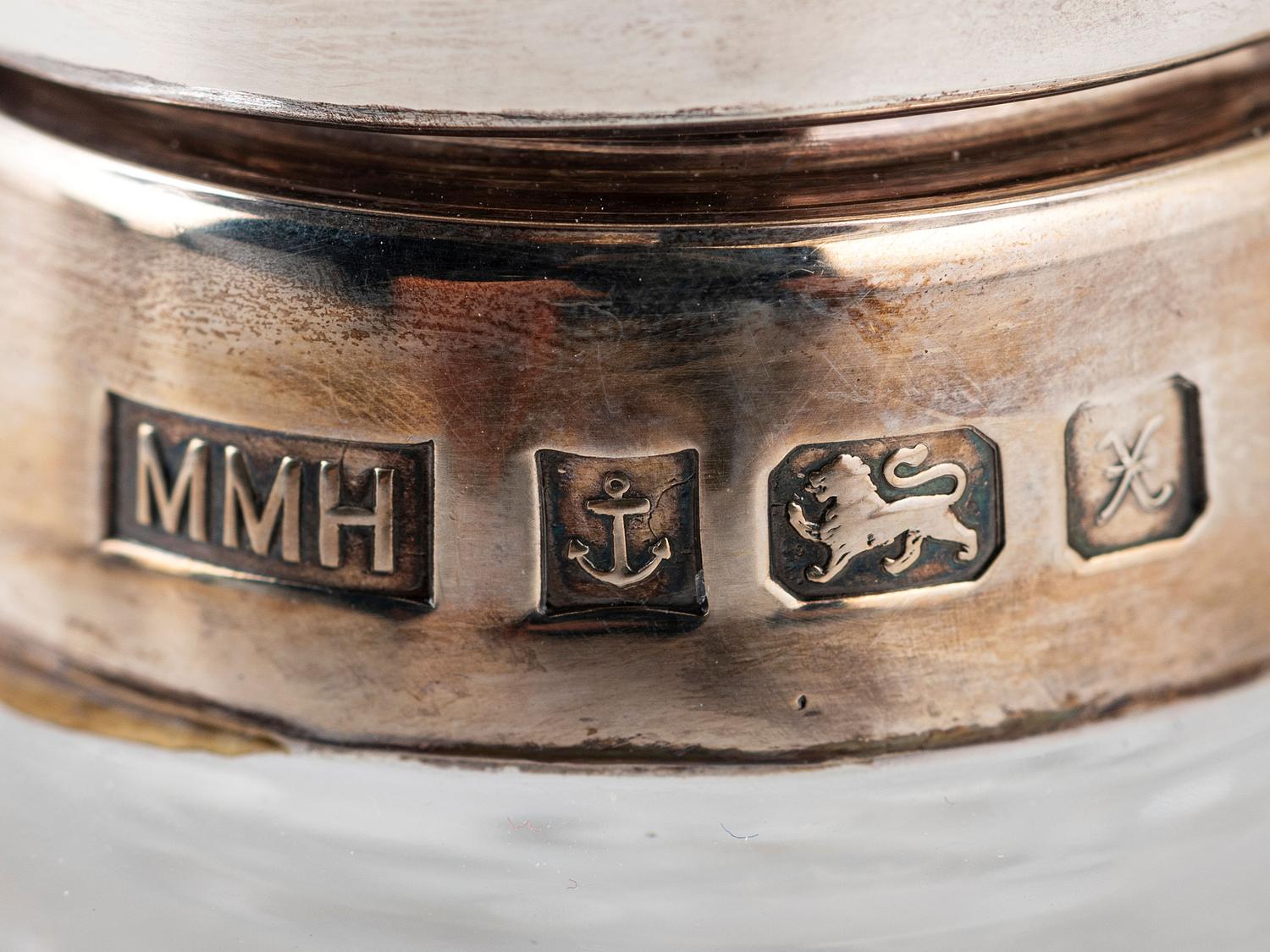 Six American Silver Nut Dishes