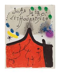 MIRÓ, Joan (1893-1974). Joan Miró. Lithographs. Vol.I: Text by Michel Leiris and Fernand Mourlot. New York: Tudor Publishing Company, 1972 ; Vol.II: Text by Raymond Queneau . New York: L éon Amiel Publisher, 1975 ; Vol.III: Text by Joan Teixidor. Paris: Maeght Éditeur, 1977.