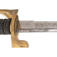 Fine Clauberg US Model 1850 Foot Officers Sword Retailed by JCF Deecken of New York