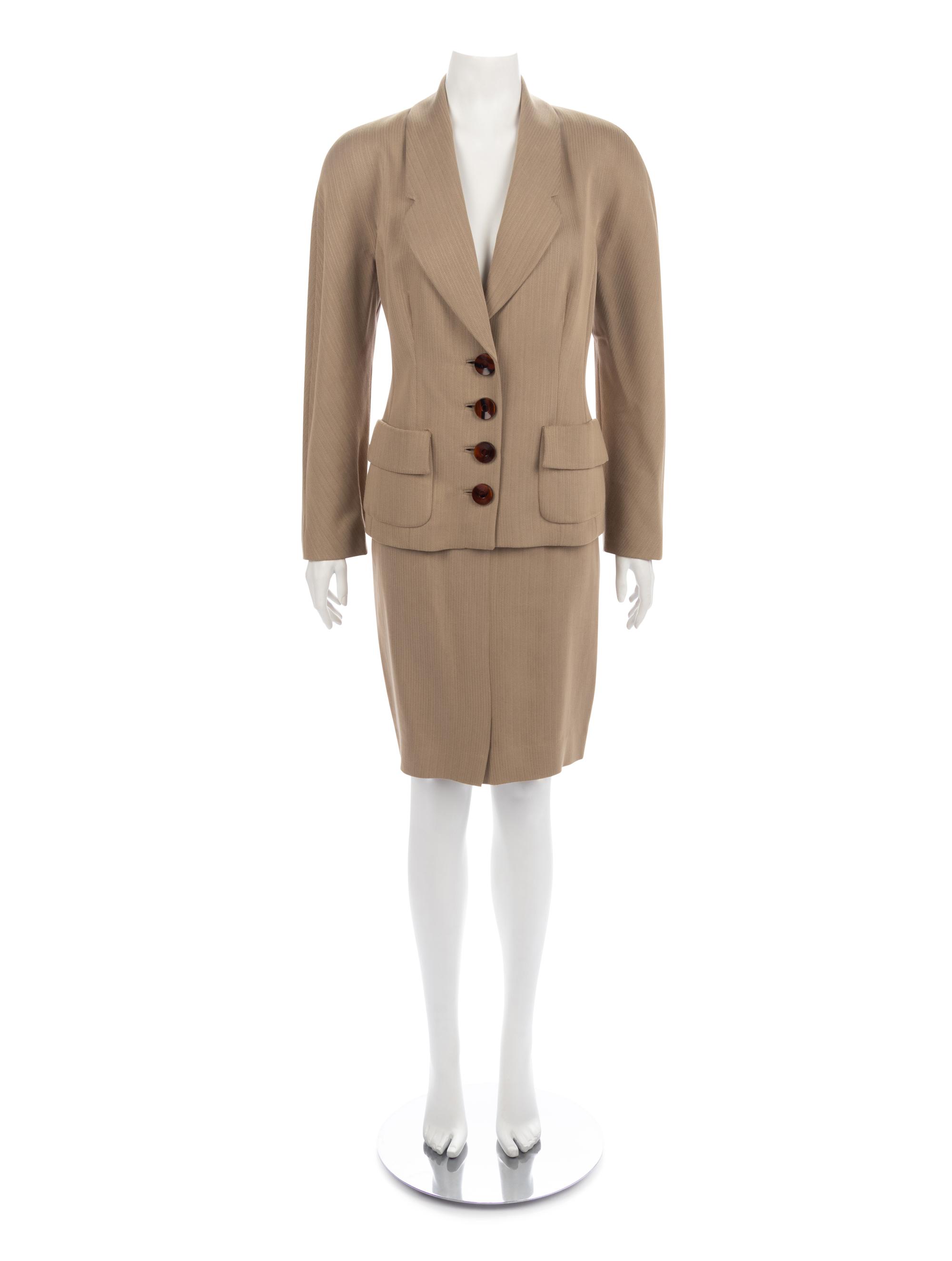 Two Gianfranco Ferré Skirt Suits, 1980-90s