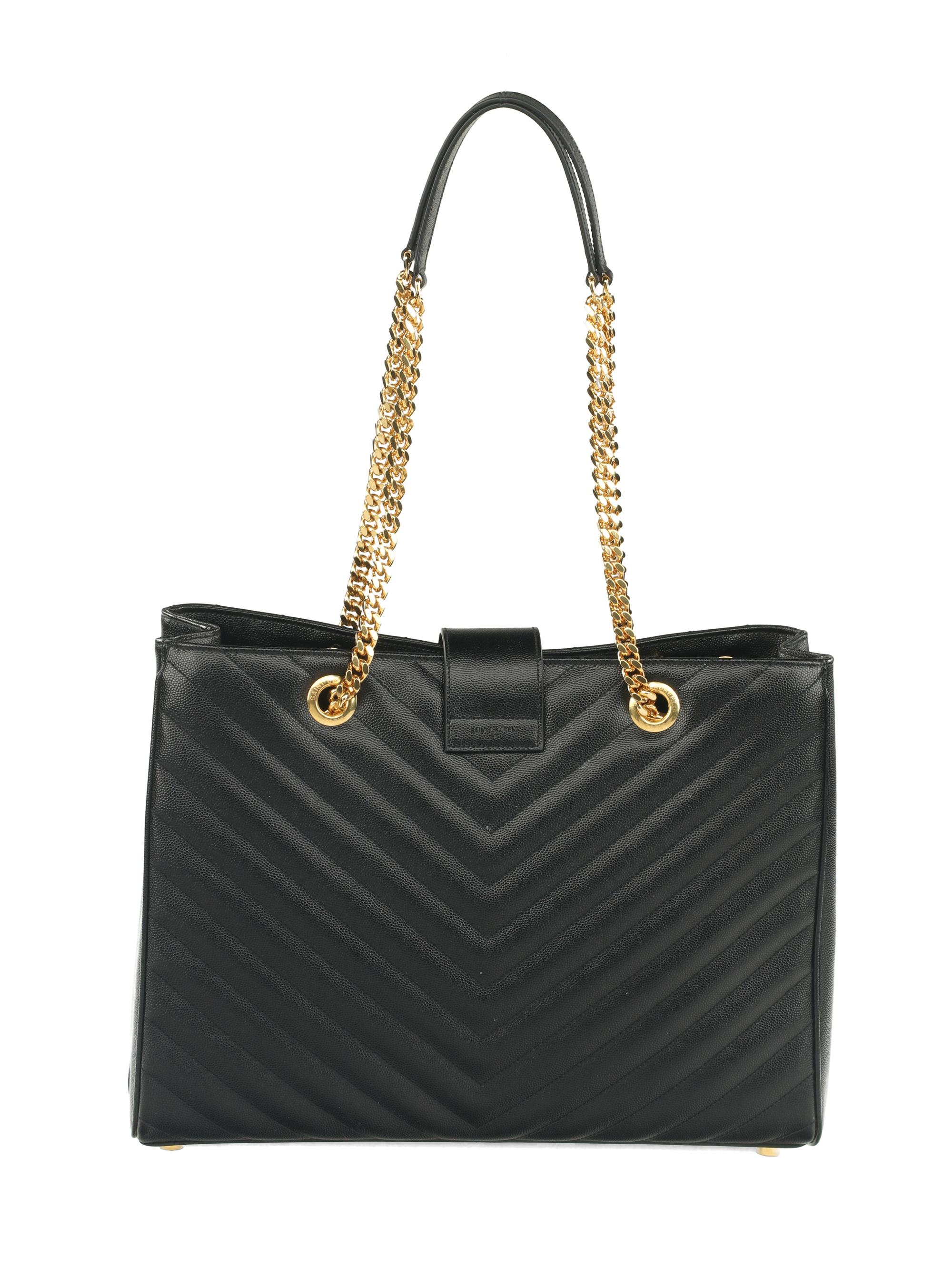 Saint Laurent Monogram Matelasse Tote