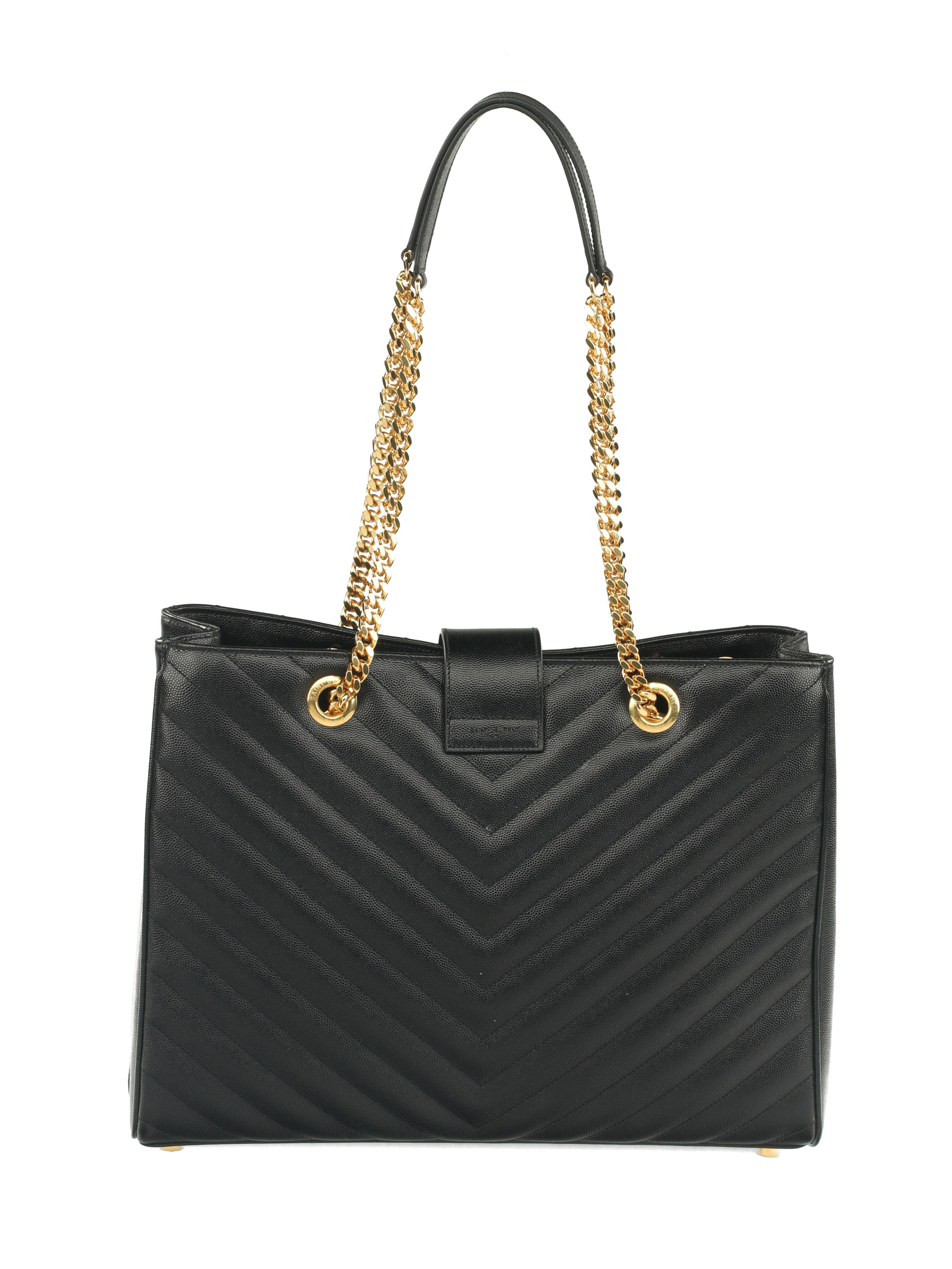 Saint Laurent Monogram Matelasse Tote