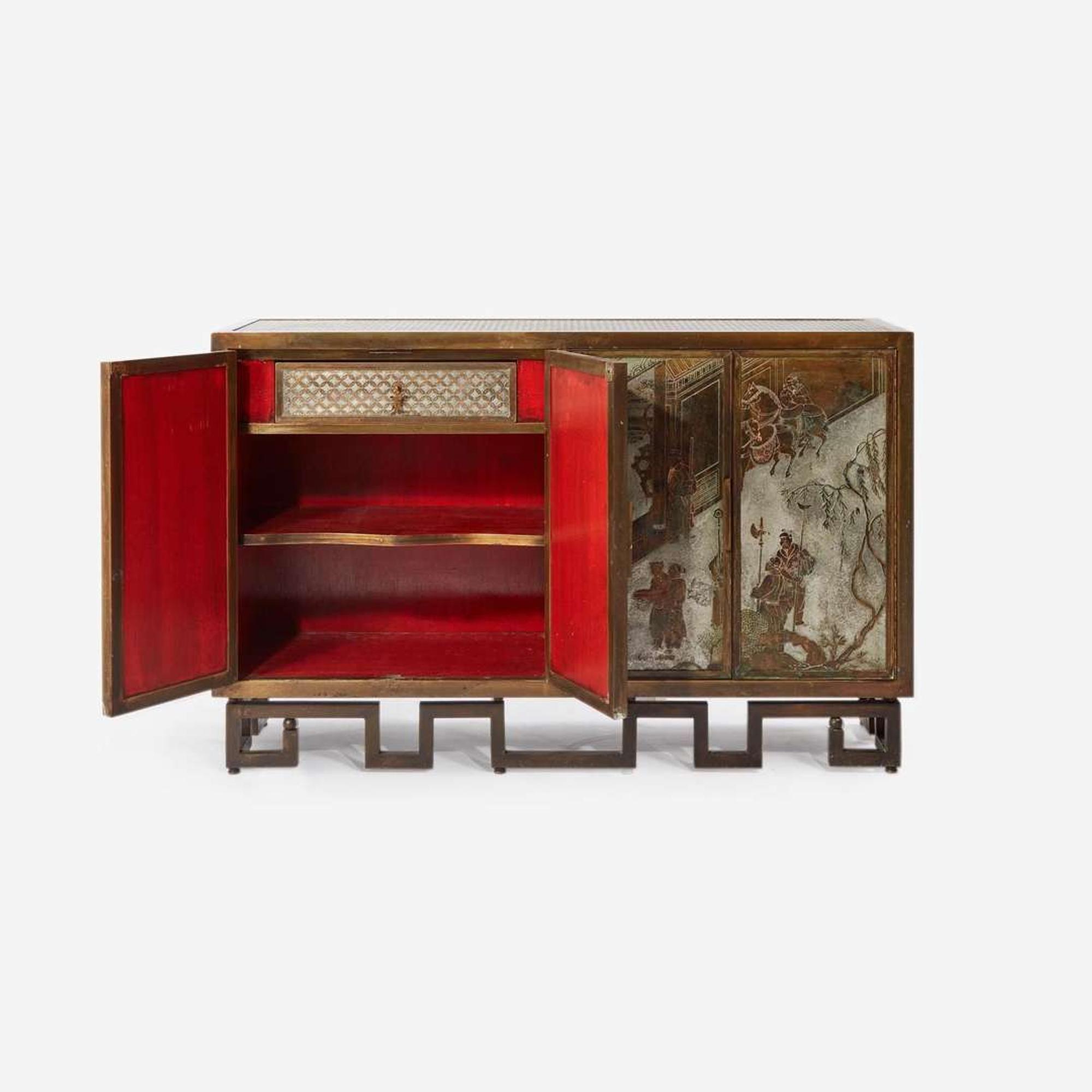 Philip (American, 1907-1987) and Kelvin Laverne (American, b. 1937) Four-Door "Chan" Cabinet, New York, 1978