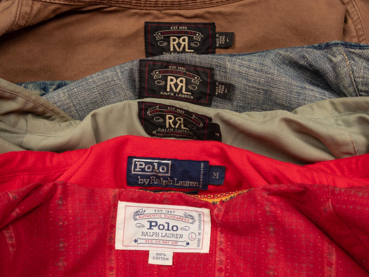 Ralph Lauren, Five Western-Style Shirts