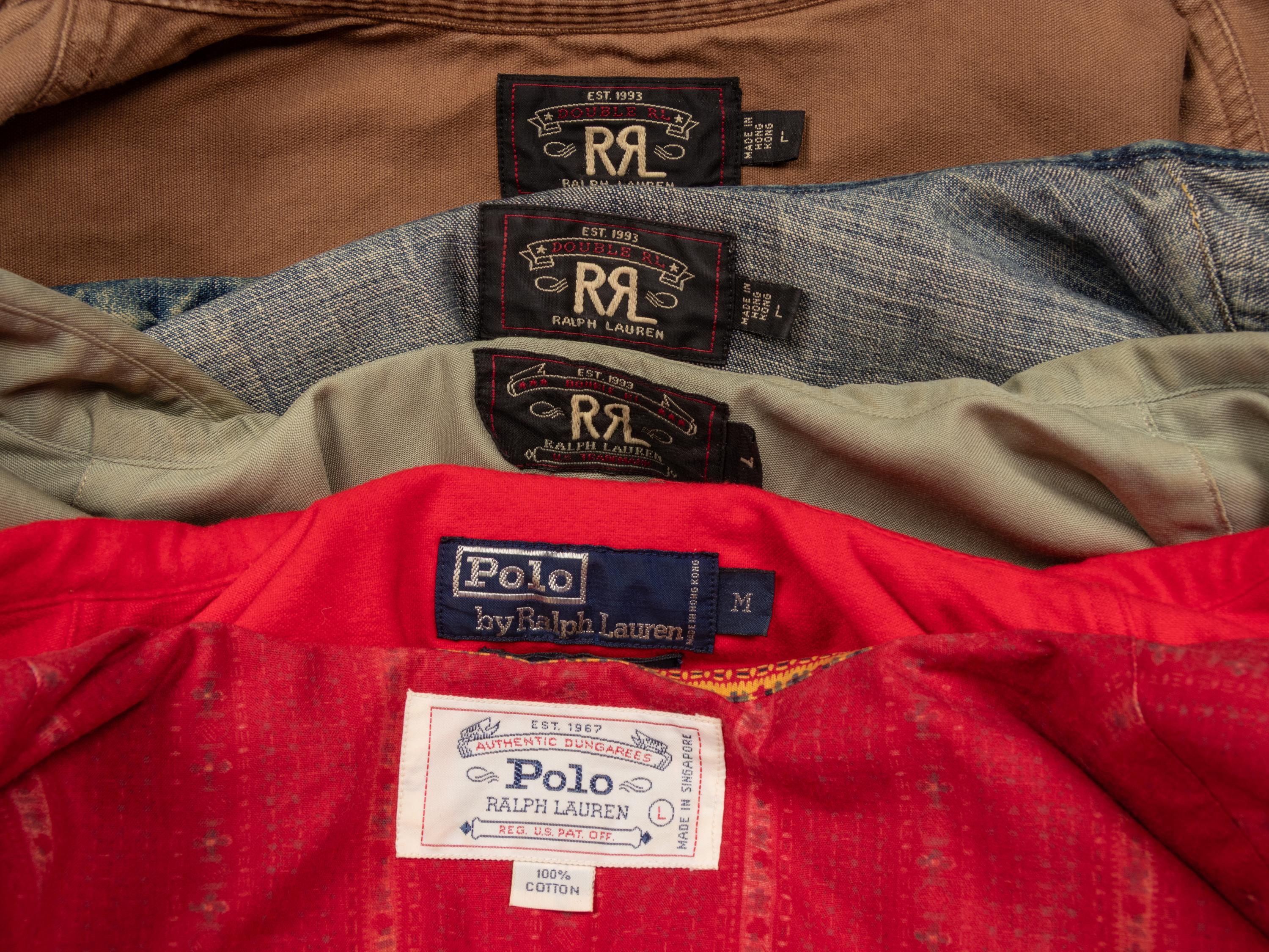 Ralph Lauren, Five Western-Style Shirts