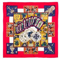 An Hermes 90cm Silk Scarf, 36"x36".