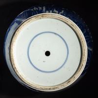 A Chinese Blue and White 'Landscape' Porcelain General Jar, 18th/19th Century 清中期 青花山水圖將軍罐