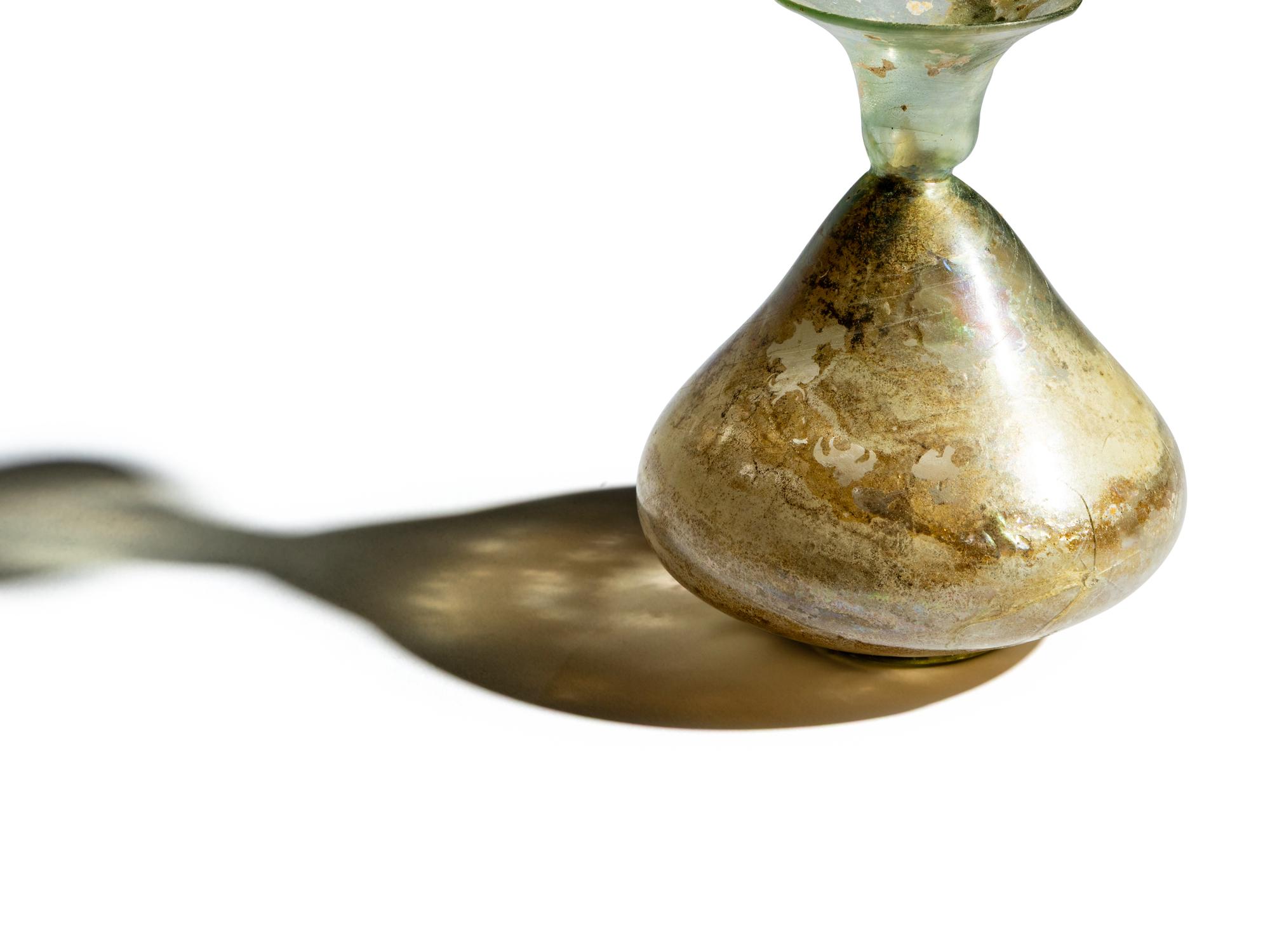 A Roman Glass Flask