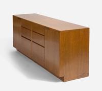 Vladimir Kagan (American, 1927-2016) Oak Credenza, USA, circa 1980