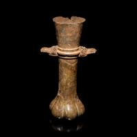 An Archaic Bronze Vessel 銅獣足形器