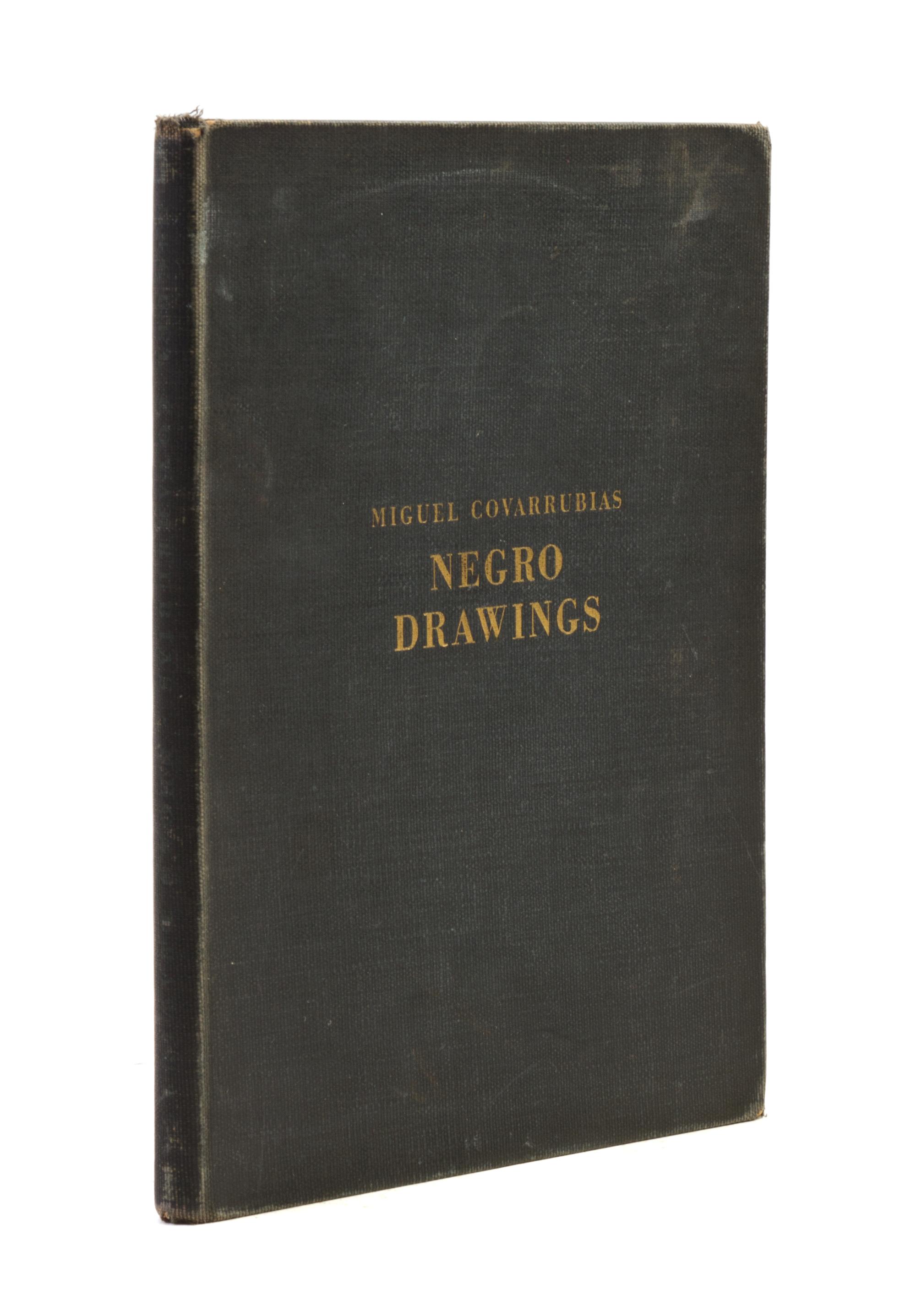COVARRUBIAS, MIGUEL. Negro Drawings. New York and London, 1927.