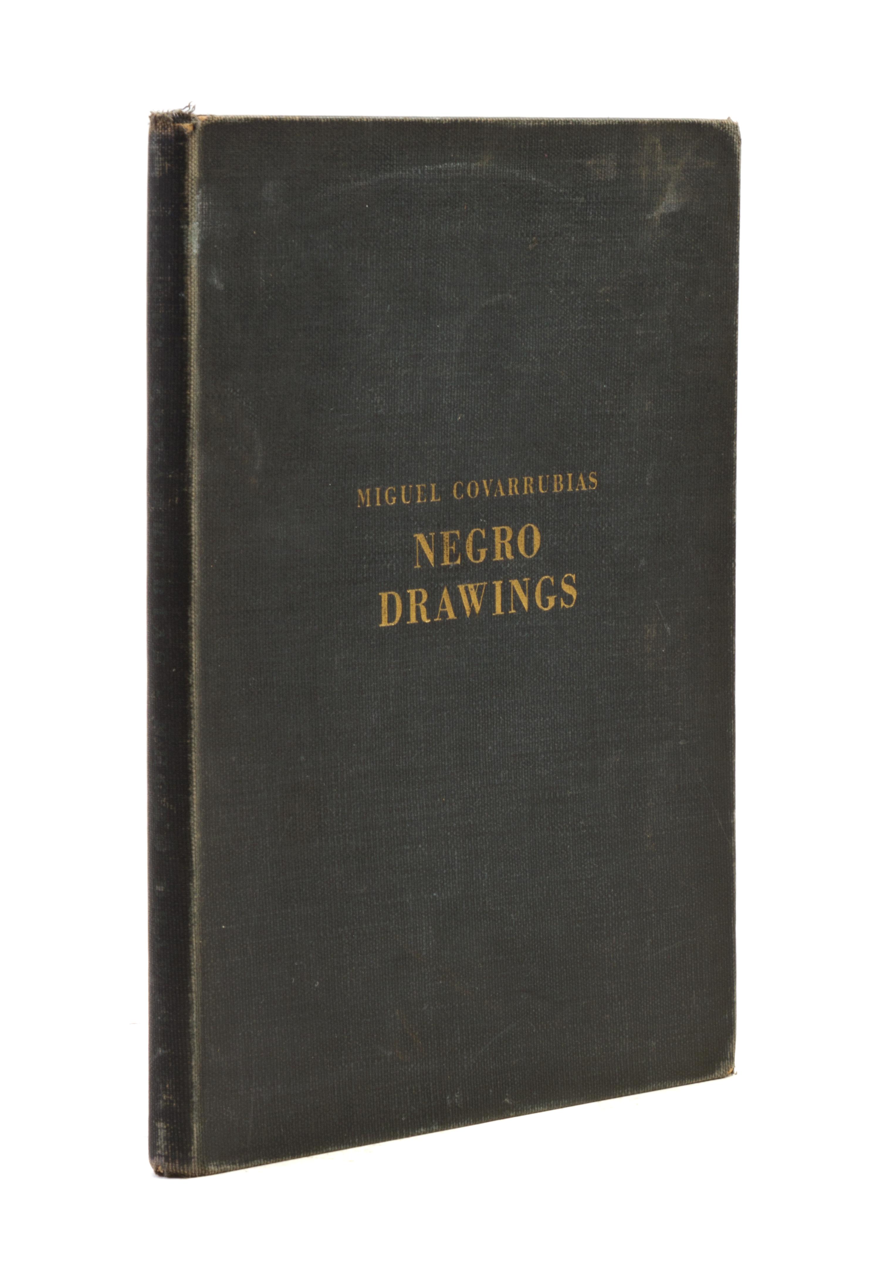 COVARRUBIAS, MIGUEL. Negro Drawings. New York and London, 1927.