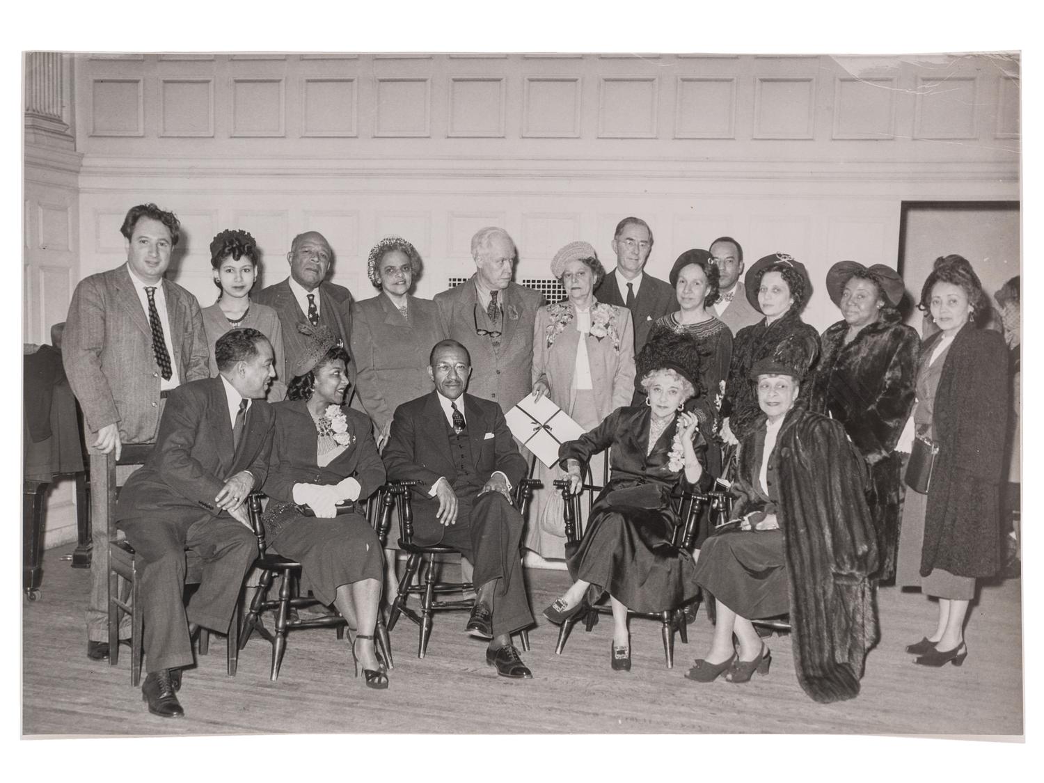 VAN VECHTEN, Carl. Collection of photos and ephemera, many related to Black culture.