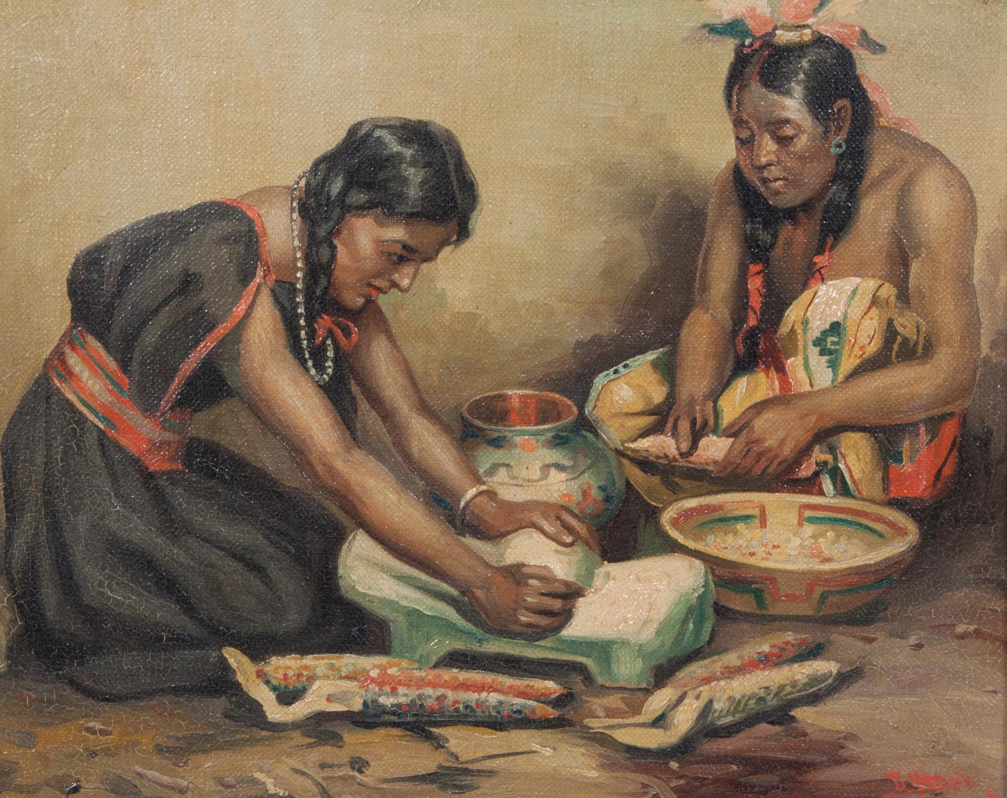 Gustav Adolph Hensel, (Wisconsin, 1874-1953), The Craftsmen (two works)