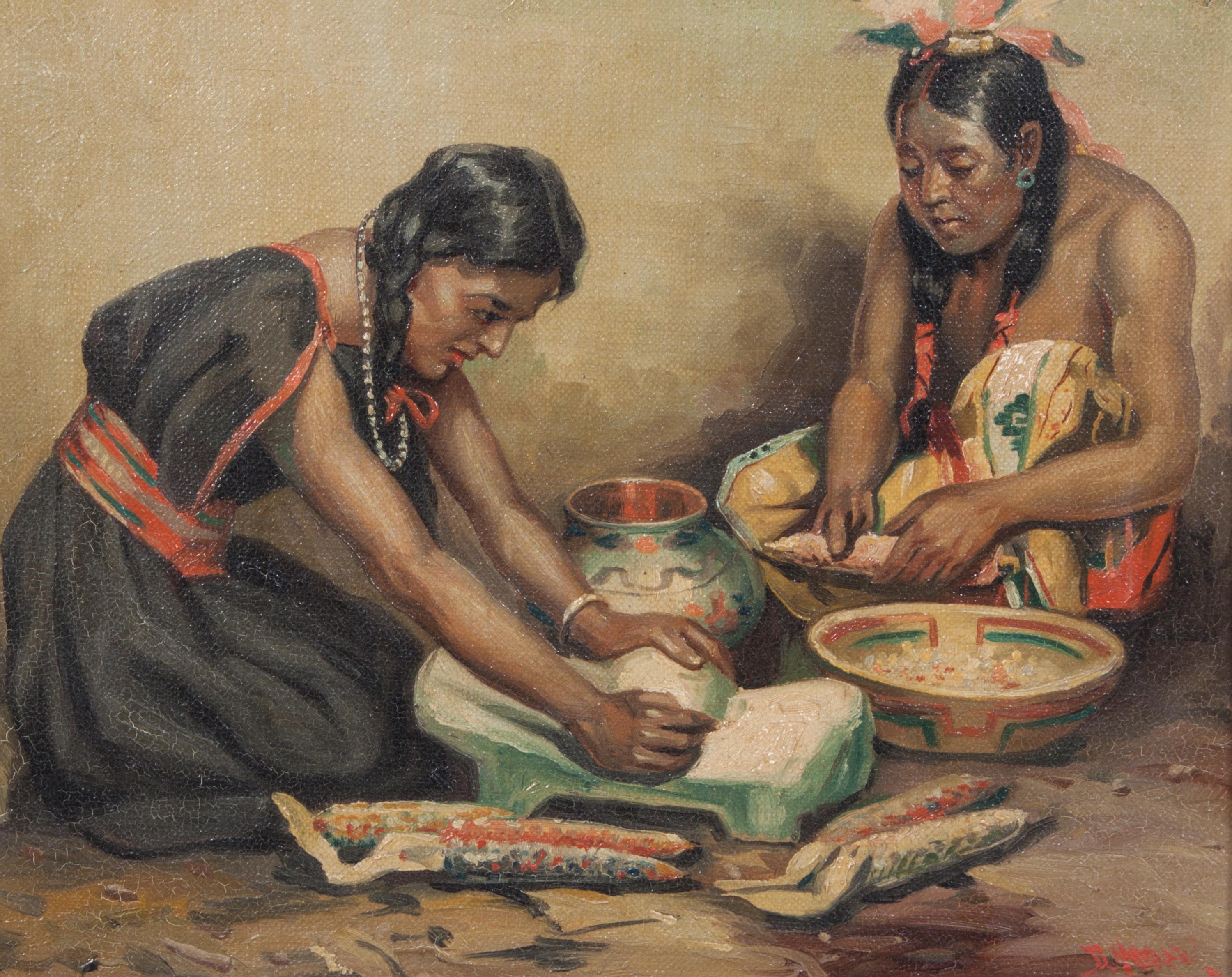 Gustav Adolph Hensel, (Wisconsin, 1874-1953), The Craftsmen (two works)