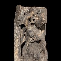 An Indian Marble Figure of Alasya Kanya, Rajasthan, Mount Abu, Circa 14th Century