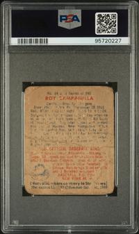 A 1949 Bowman Roy Campanella Rookie Baseball Card No. 84 (PSA 1)