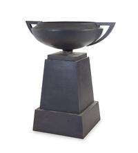 An American Cast Iron Garden Urn