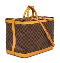 LOUIS VUITTON, DAMIER EBENE CRUISER TRAVEL BAG