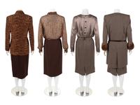 Two Three-Piece Valentino Ensembles, 1980s-1990s