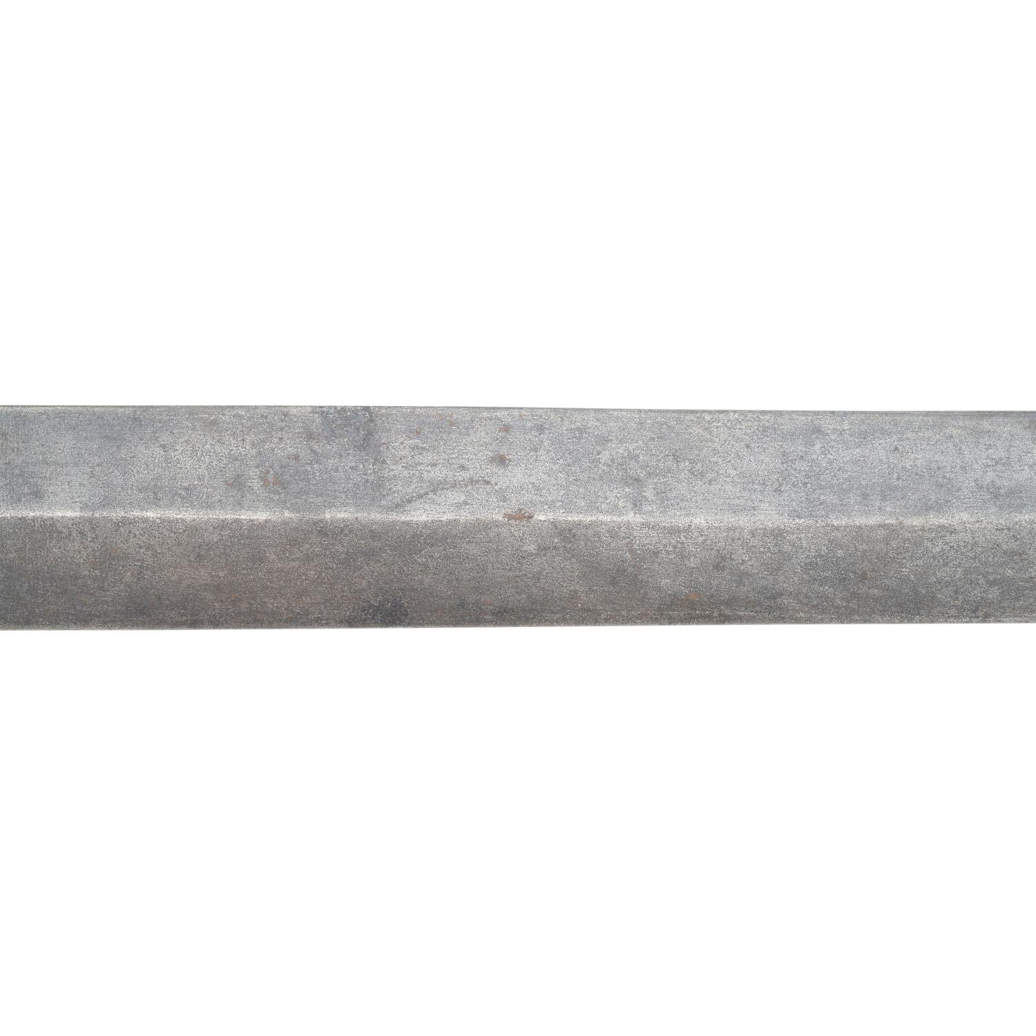 Scarce Straight Blade Memphis Novelty Works Thomas Leech Inside Guard Marked Cavalry Saber