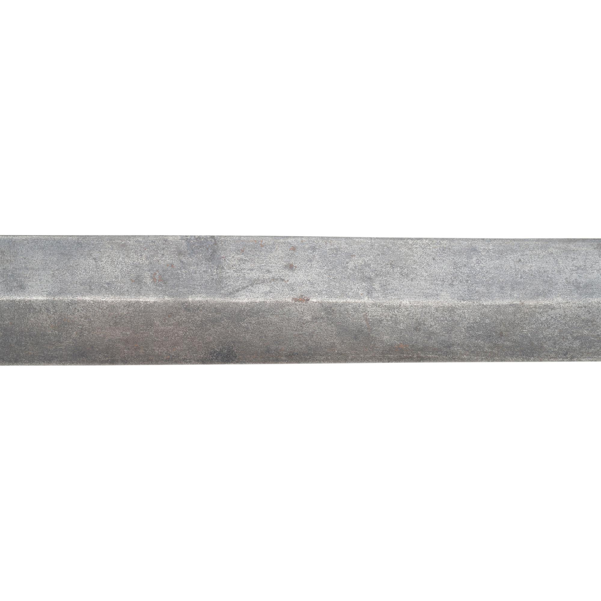 Scarce Straight Blade Memphis Novelty Works Thomas Leech Inside Guard Marked Cavalry Saber