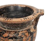 An Attic Black-Figured Column Krater