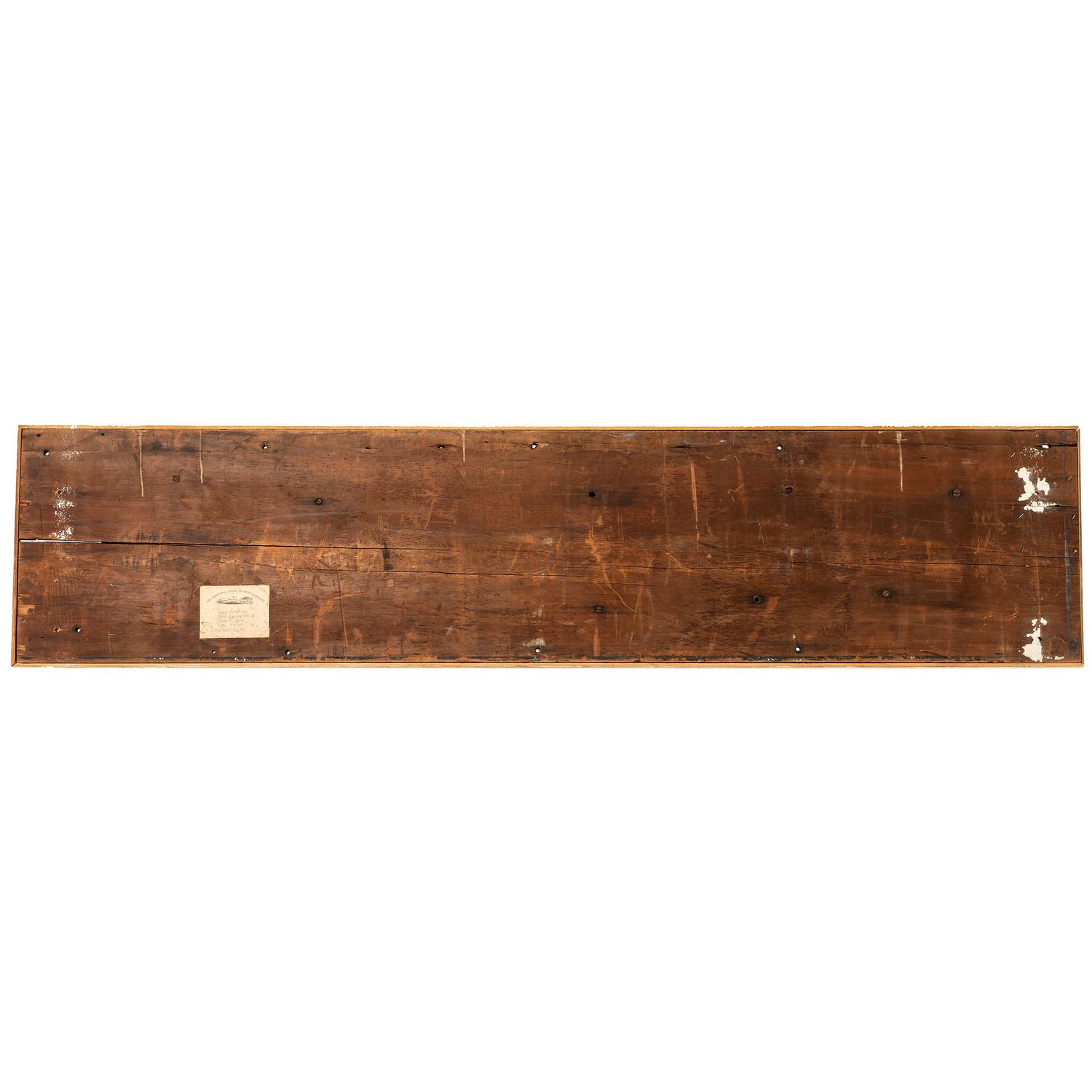 A Half Hull Wooden Ship Model of the Caroline Nesmith