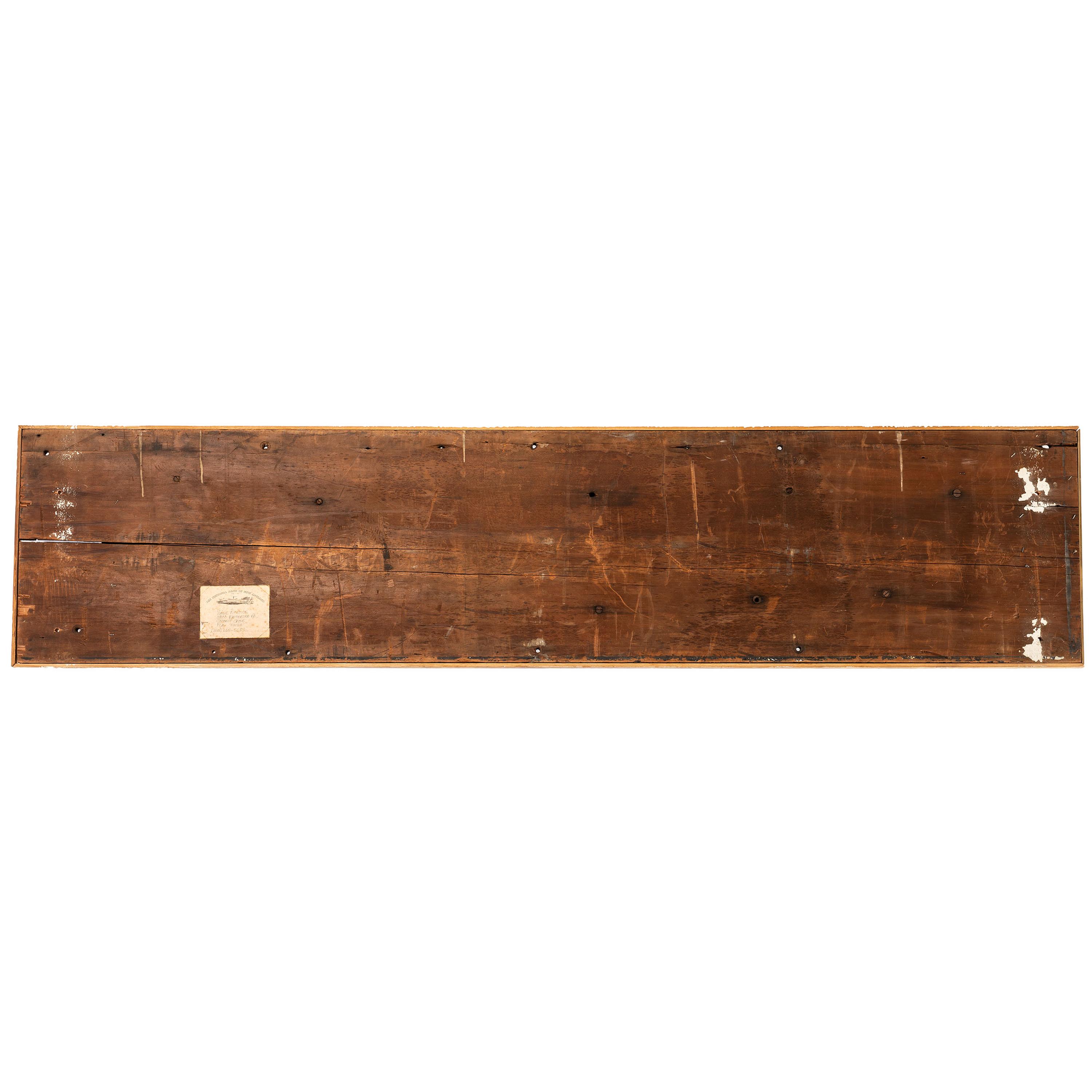 A Half Hull Wooden Ship Model of the Caroline Nesmith