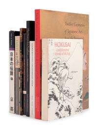 [JAPANESE ART—REFERENCE] A collection of reference books and catalogues pertaining to Japanese art, selected tittles comprising: