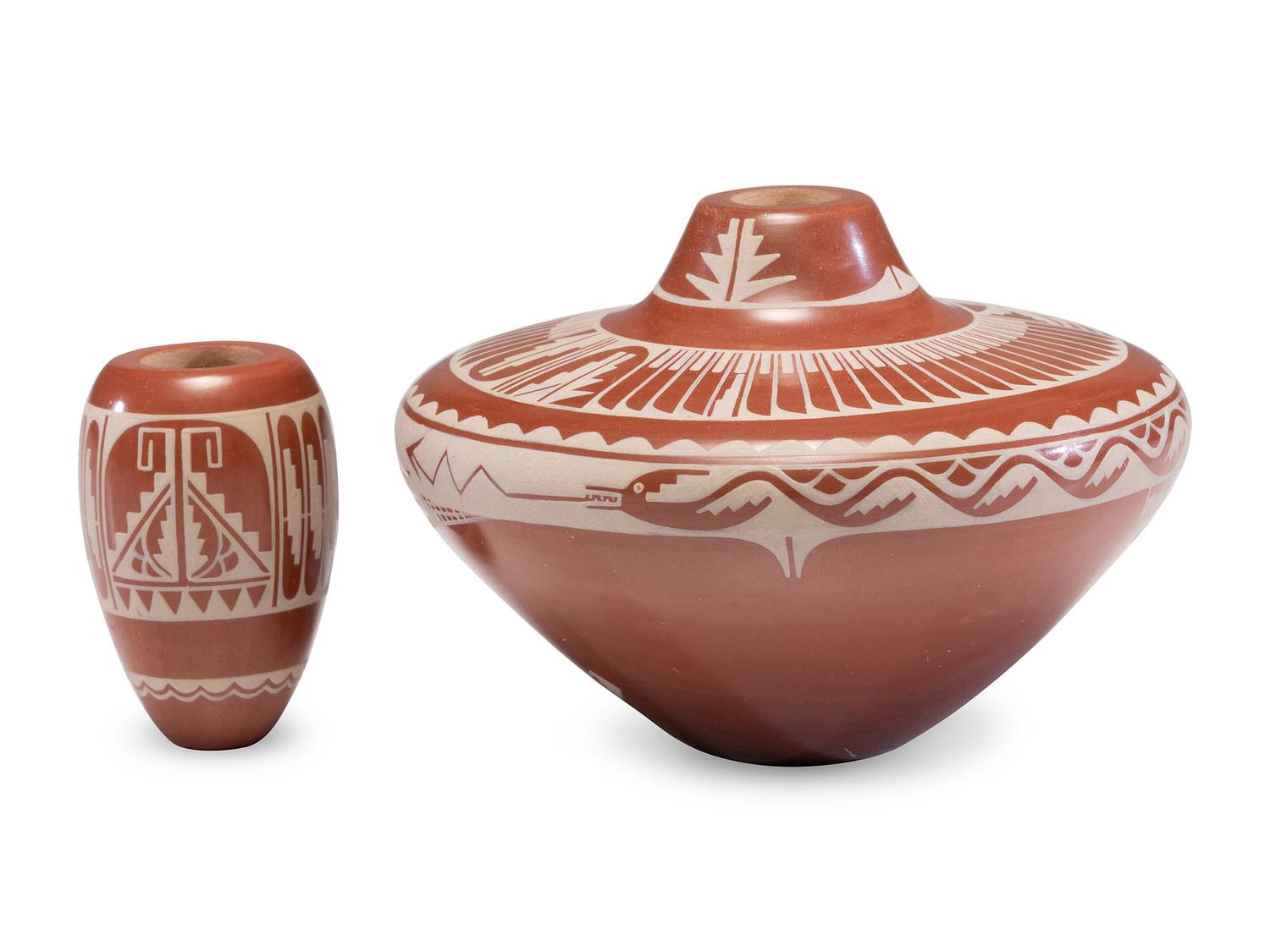 Miniature Redware Pottery