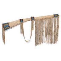 Sioux Beaded Hide Rifle Scabbard