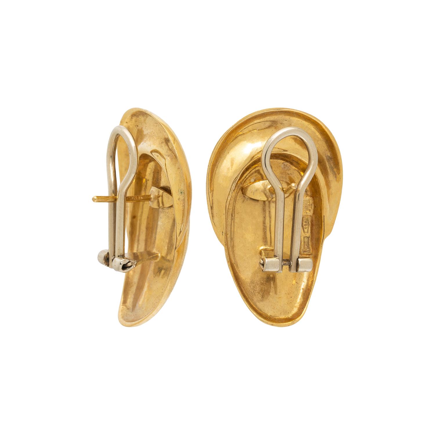 YELLOW GOLD EARRINGS