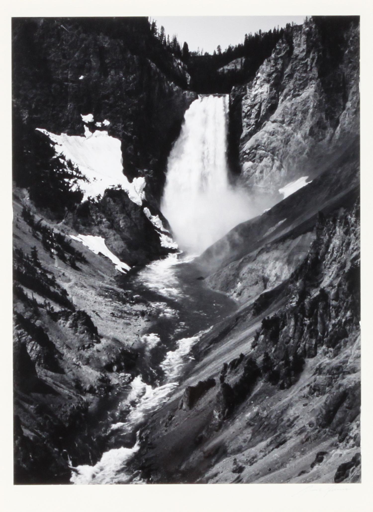 Ansel Adams, (American, 1902-1984), Yellowstone Falls