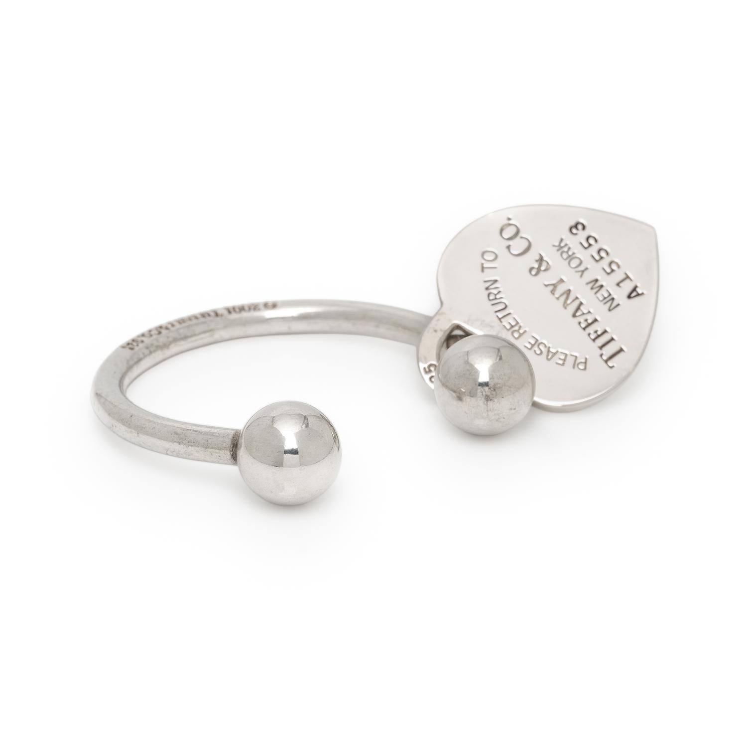 Tiffany & Co., Sterling Silver 'Return to Tiffany' Keyring