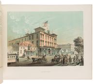[CHICAGO]. Chicago Illustrated . Literary Descriptions by James W. Sheahan . Chicago: Jevne & Almini, January 1866-January 1867.