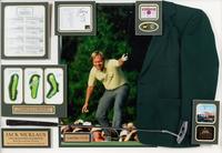 A Jack Nicklaus Signed Autograph 1986 Masters Presentation Formerly Displayed at Mike Ditka's Restaurant,