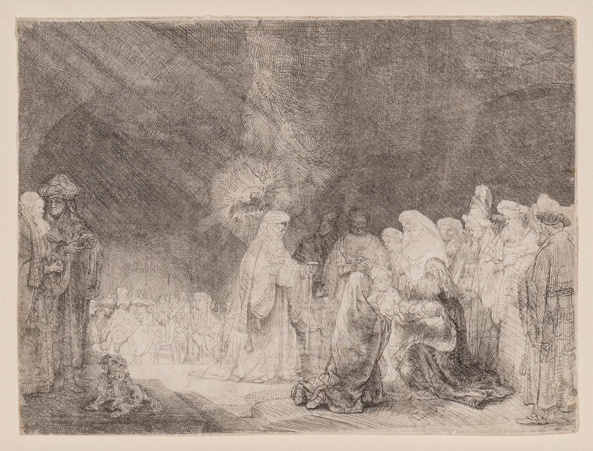 The Presentation in the Temple: Oblong Print , 1640