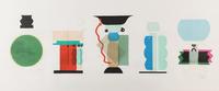 Untitled (vases) lithograph