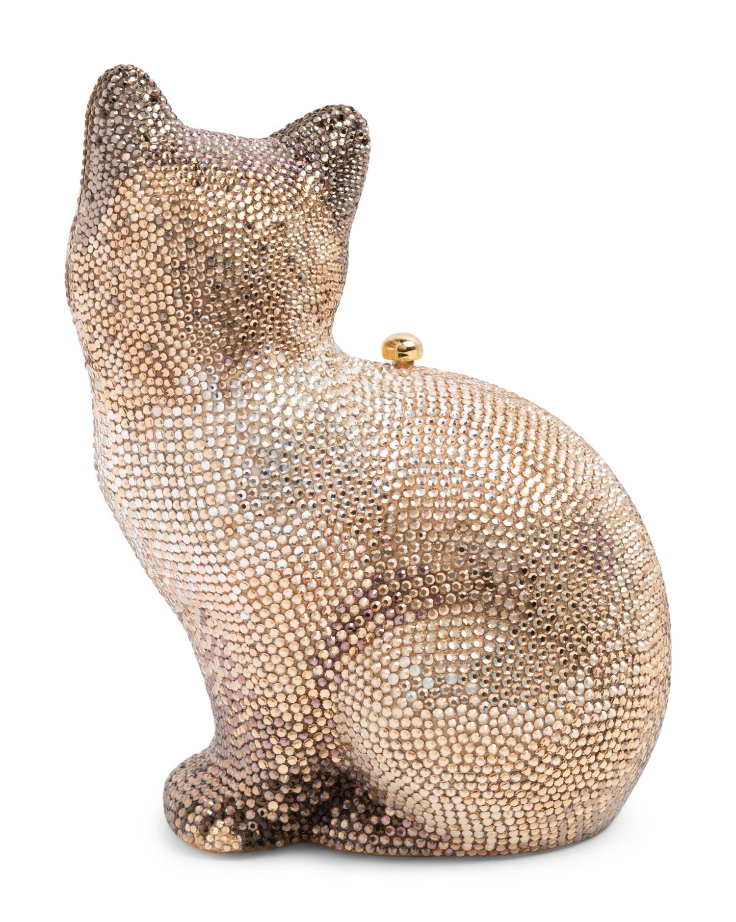 Judith Leiber Siamese Cat Minaudière