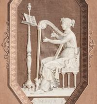 A Set of Three French Neoclassical Wallpaper Panels